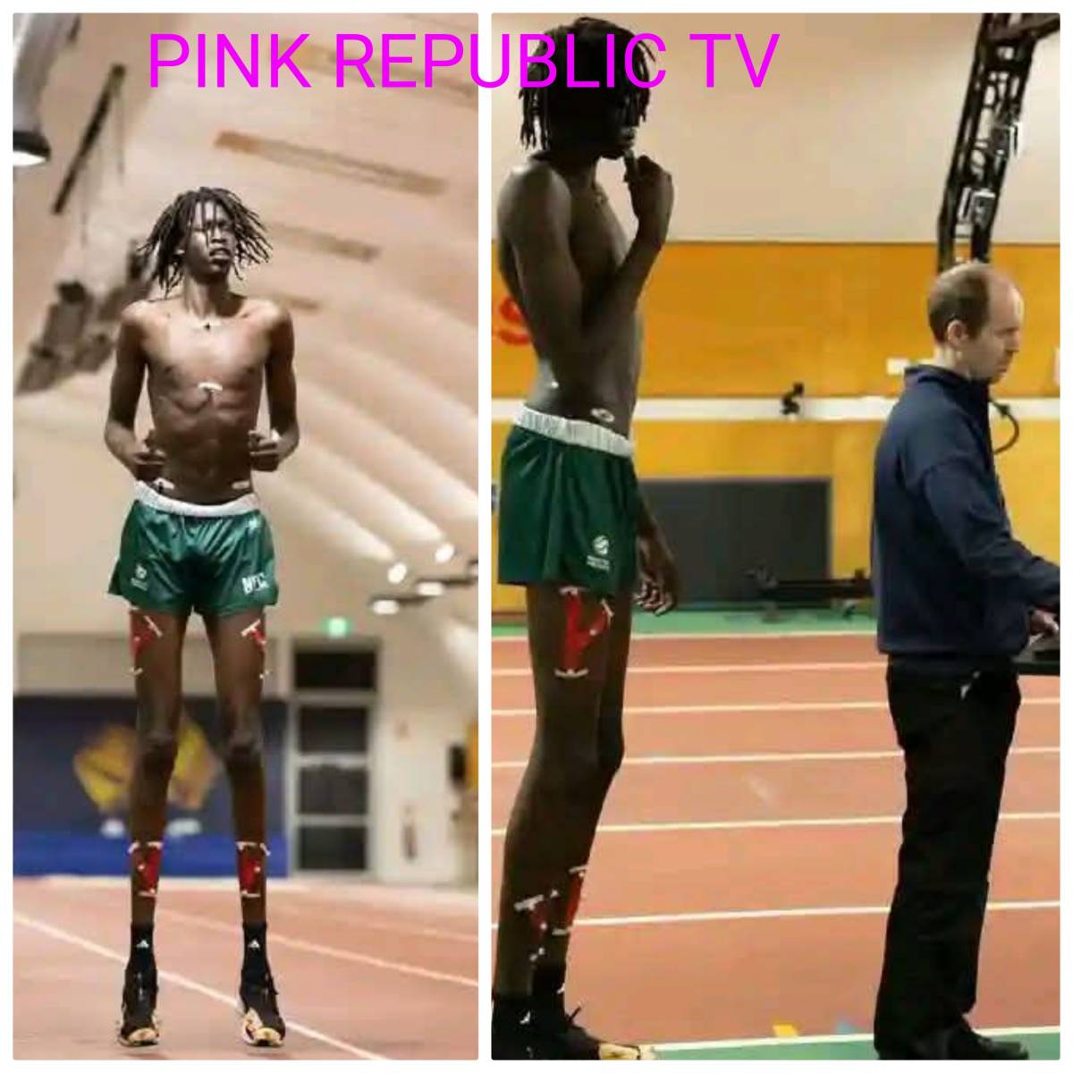 This isn't AI, this is JongKuch Mach, a 17 years old South Sudanese - Australian Basketballer .
T...