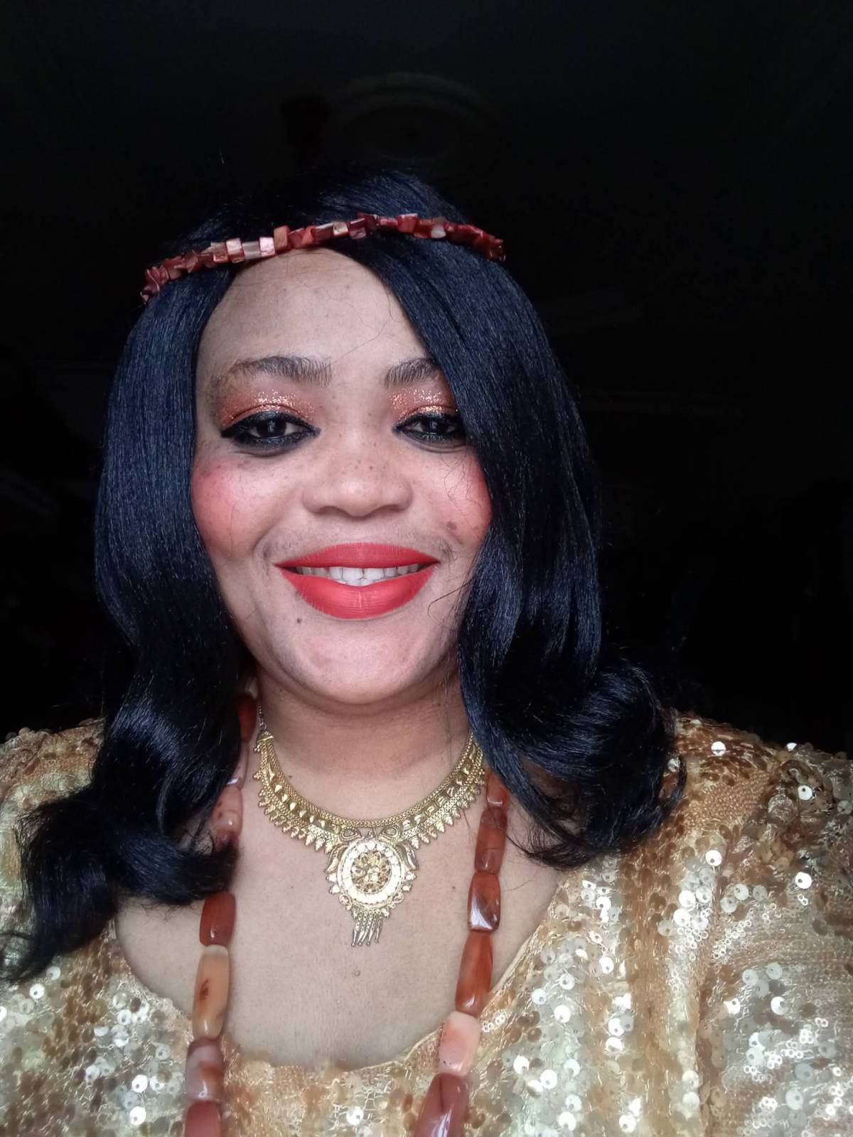 Cultural day in our Catholic church today: My complete Sunday look, Good morning and happy Sunday to...