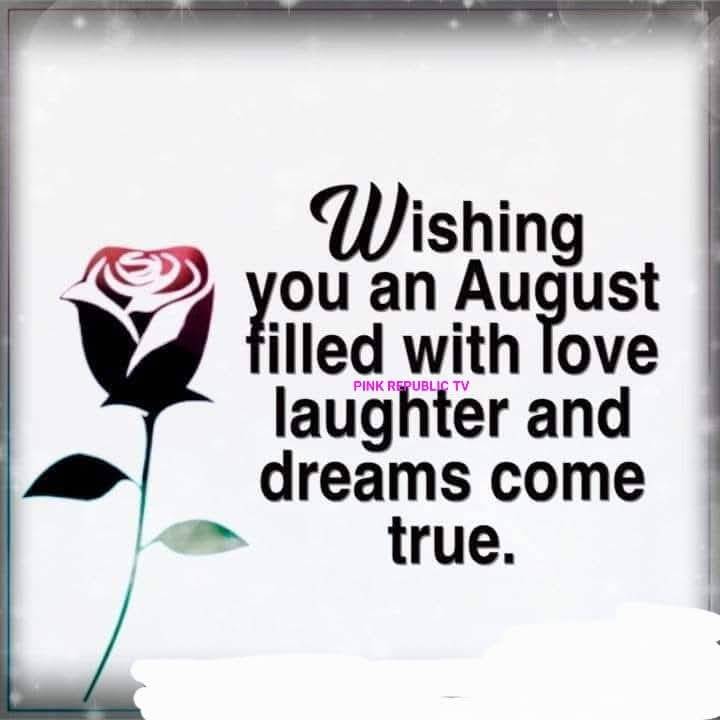 Good morning and happy new month