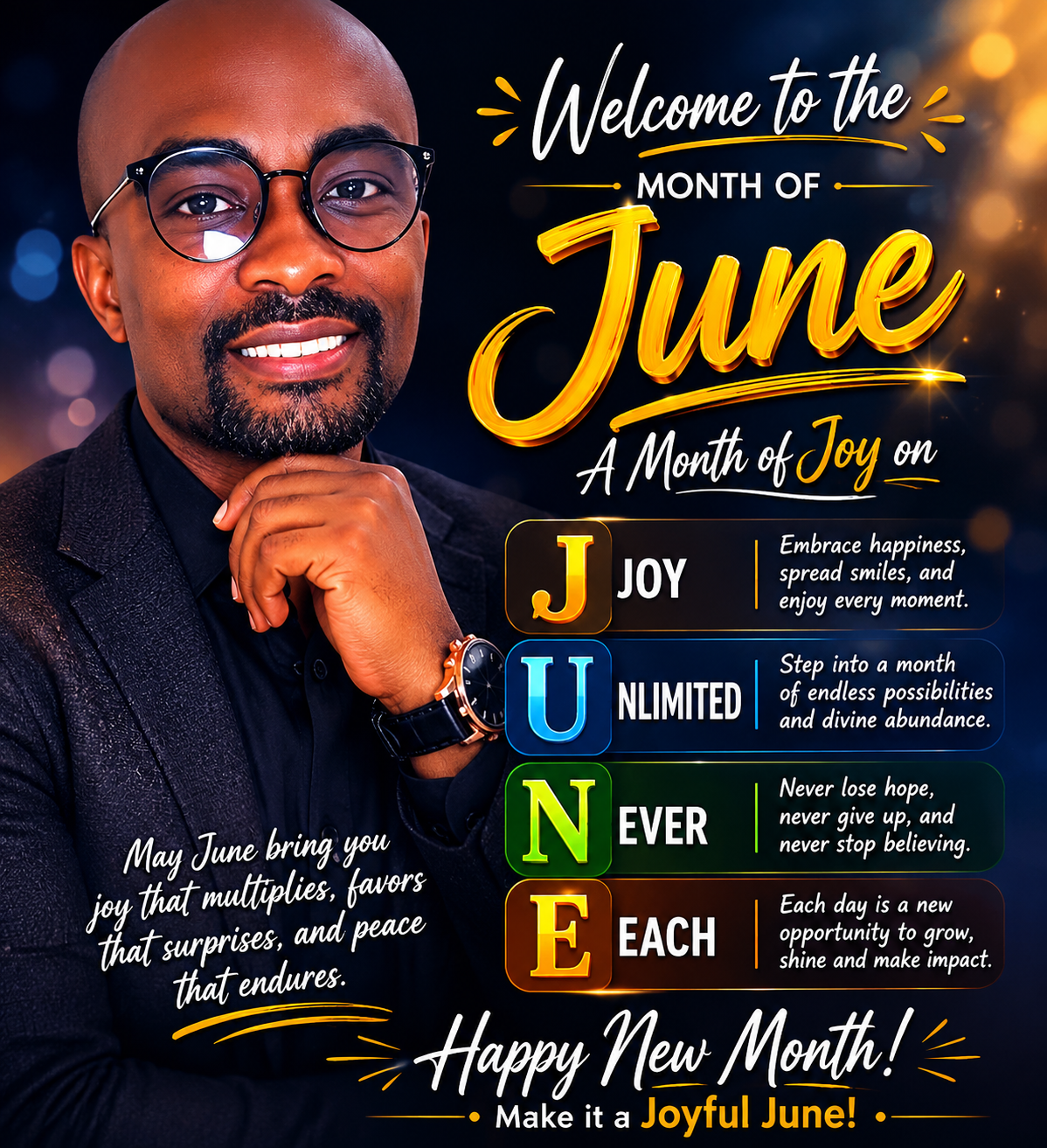 Good morning and happy new month