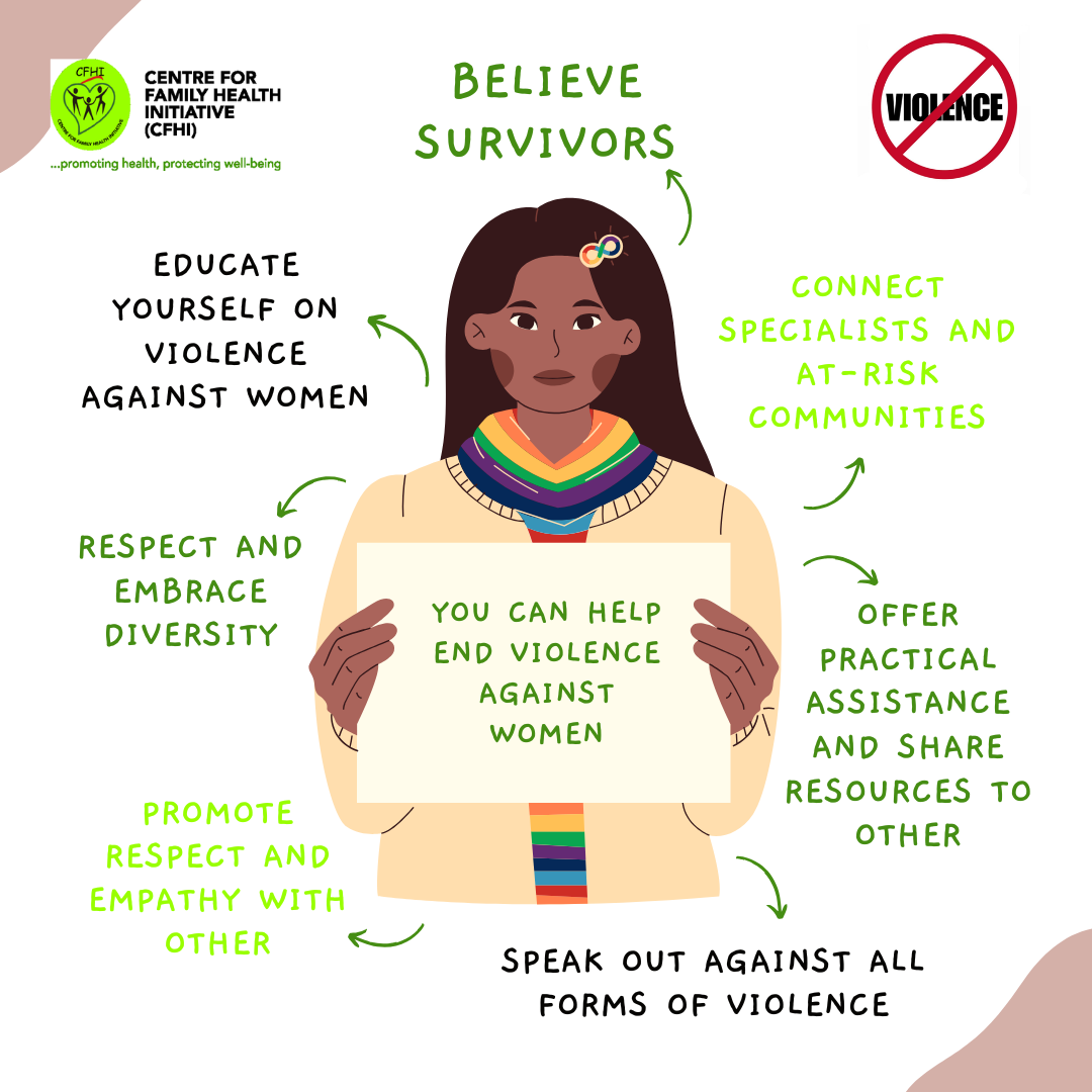 Violence against women and girls must never be ignored, justified, or normalized. Break the silence,...