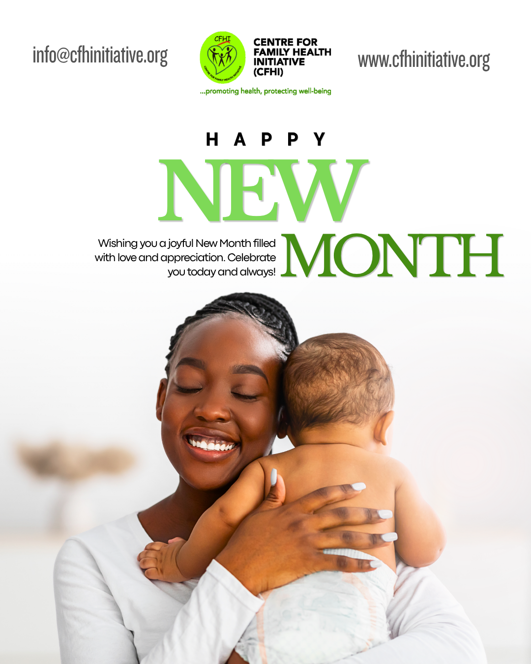 Welcome to a new month filled with hope, good health, growth, and new opportunities. As we step into...