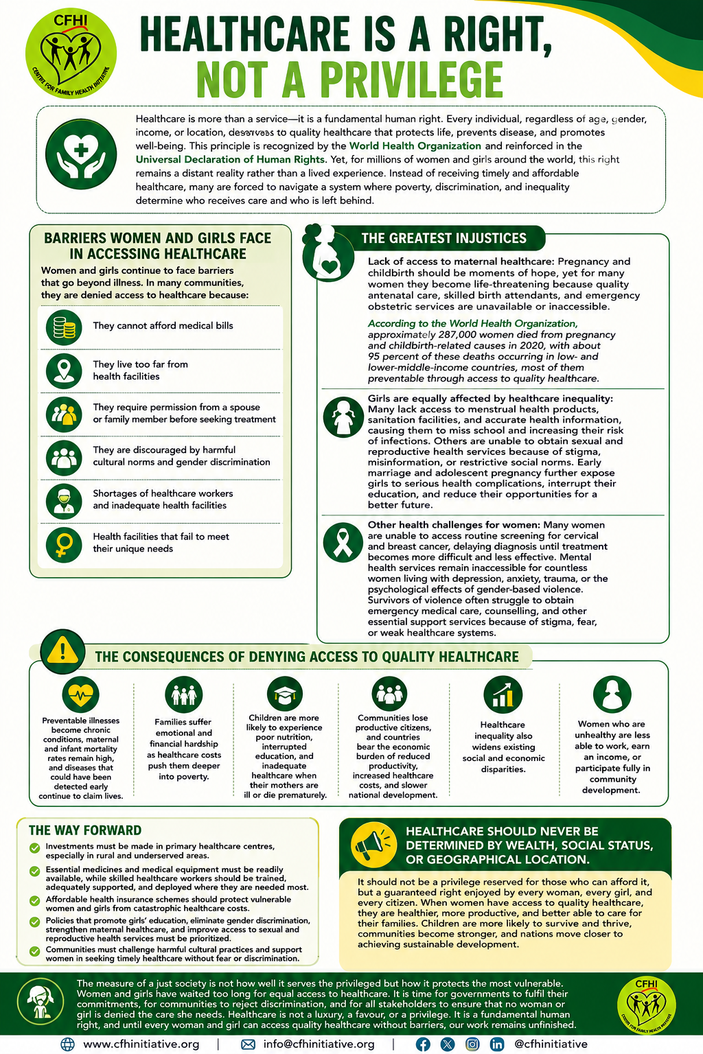 Everyone deserves access to quality healthcare, regardless of their income, location, or background....