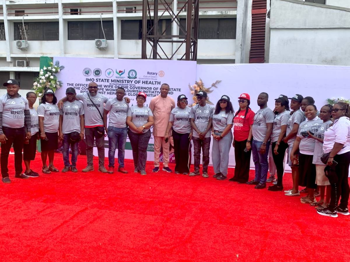 The Imo State Ministry of Health, in collaboration with the Office of the Wife of the Governor of Im...