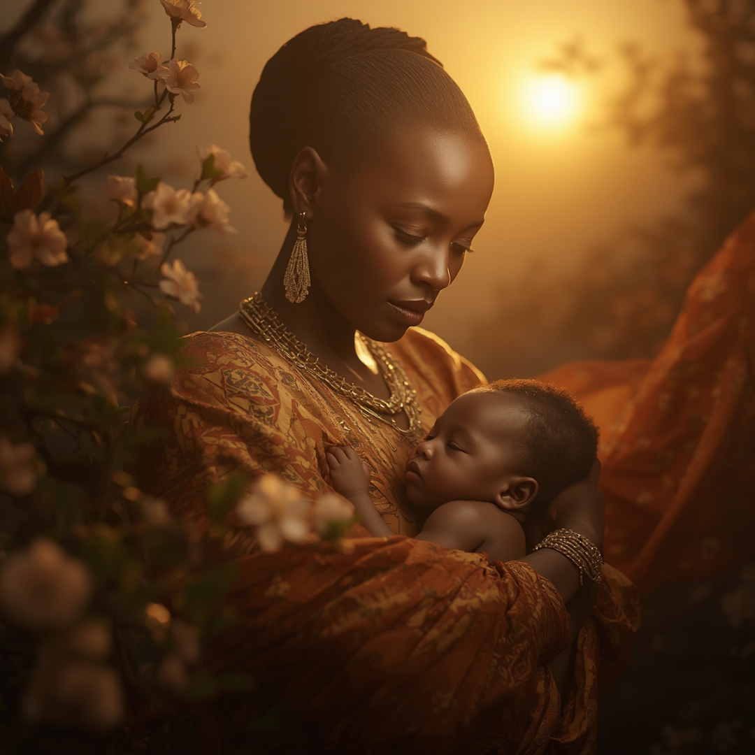 O Mother, thou art the gentle fountain from
which my life first drew breath and blessing. Thy
love h...