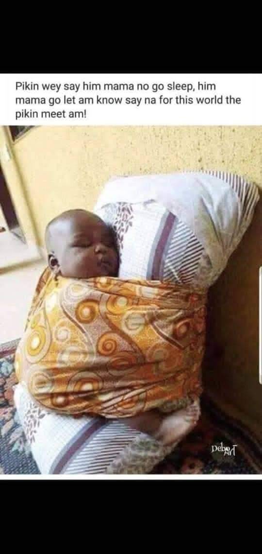 African mother's will not kill me