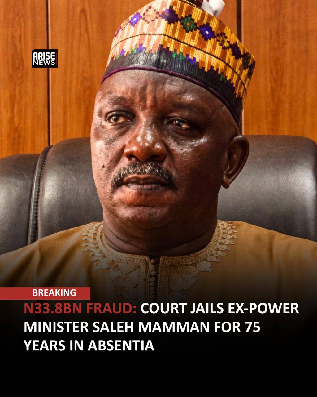 N33.8bn Fraud: Court Jails Ex‑Power Minister Saleh Mamman for 75 Years in Absentia
The Federal High...