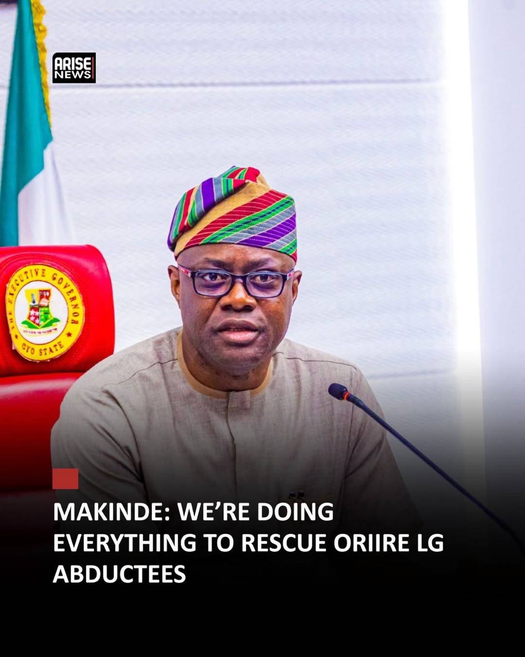 Oyo State Governor Seyi Makinde has confirmed that seven teachers were abducted, alongside an unspec...