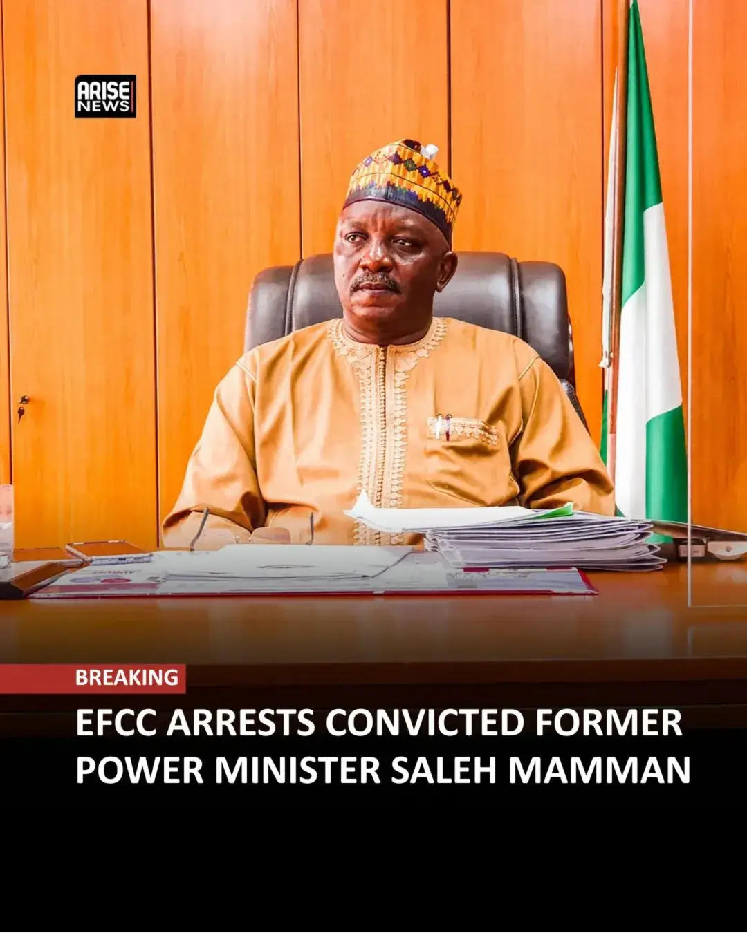 BREAKING: EFCC ARRESTS CONVICTED FORMER POWER MINISTER SALEH MAMMAN
The Economic and Financial Crim...