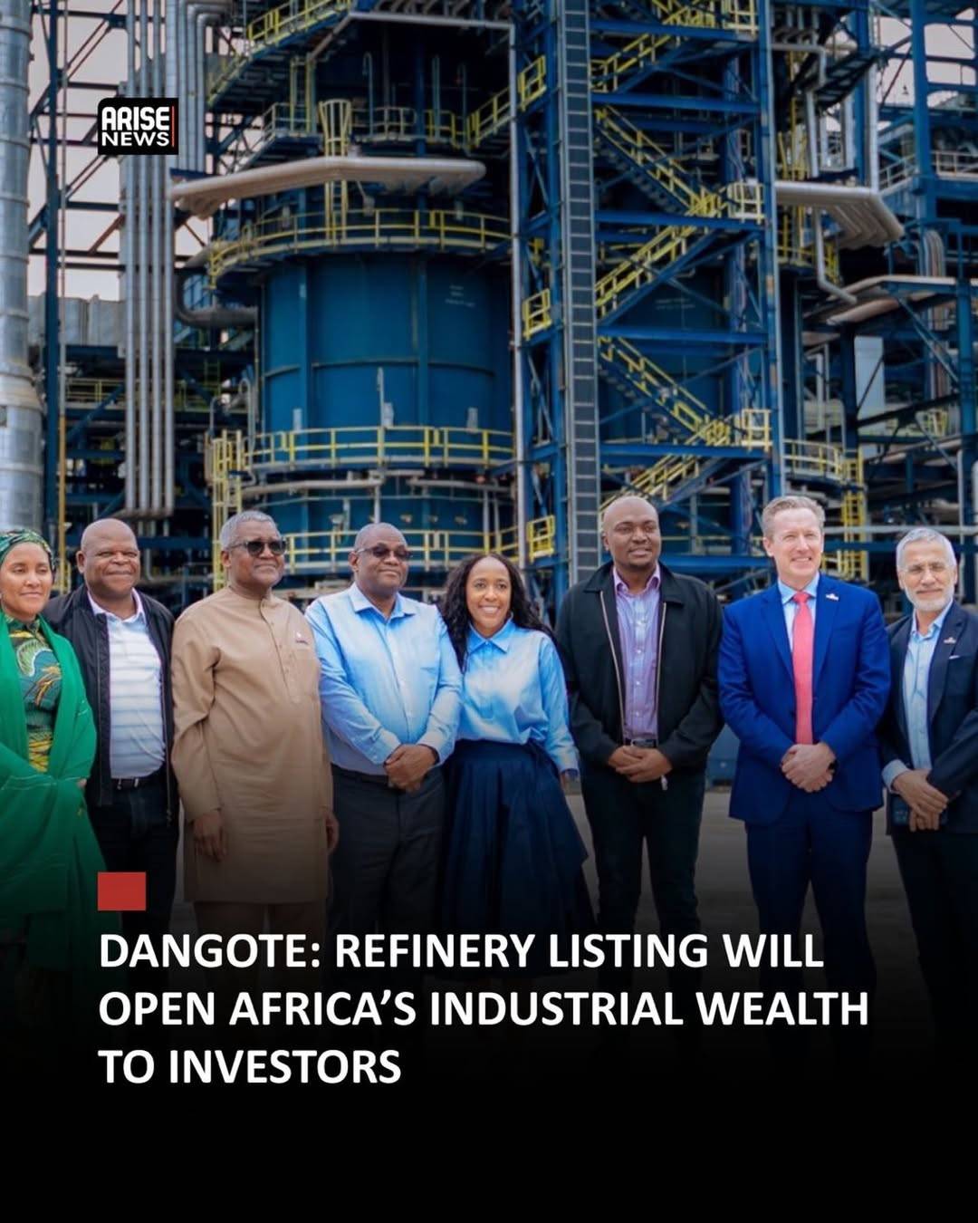 Aliko Dangote says the planned listing of the Dangote Petroleum Refinery on the Nigerian Exchange wi...