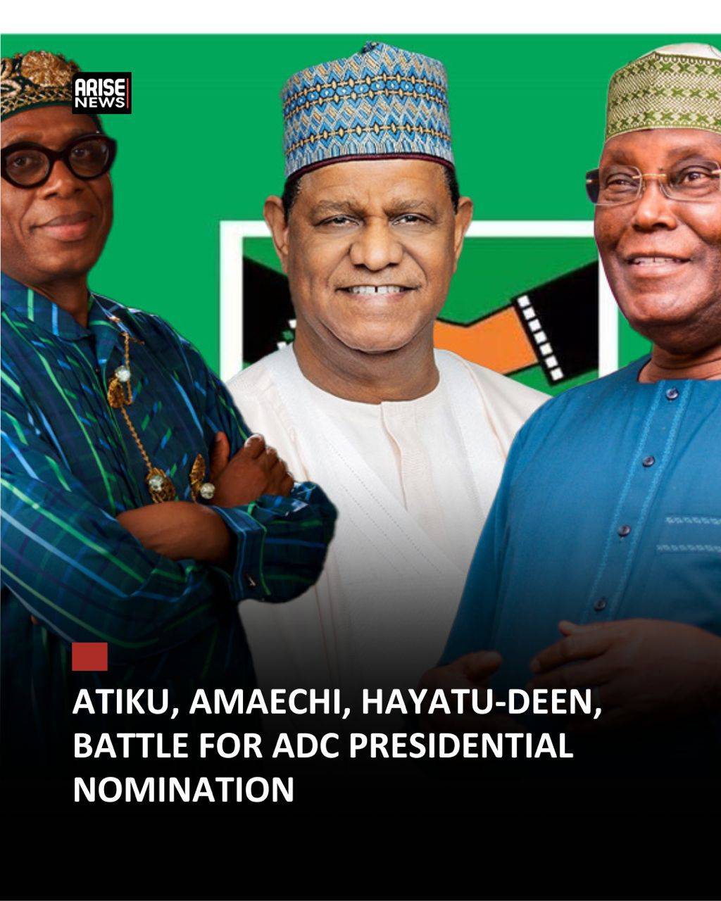 The race for the African Democratic Congress (ADC) presidential ticket gathered momentum as Atiku Ab...