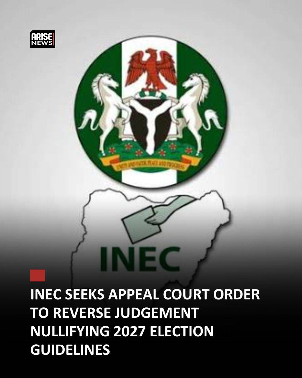 The Independent National Electoral Commission (INEC) has taken its battle over the 2027 election tim...
