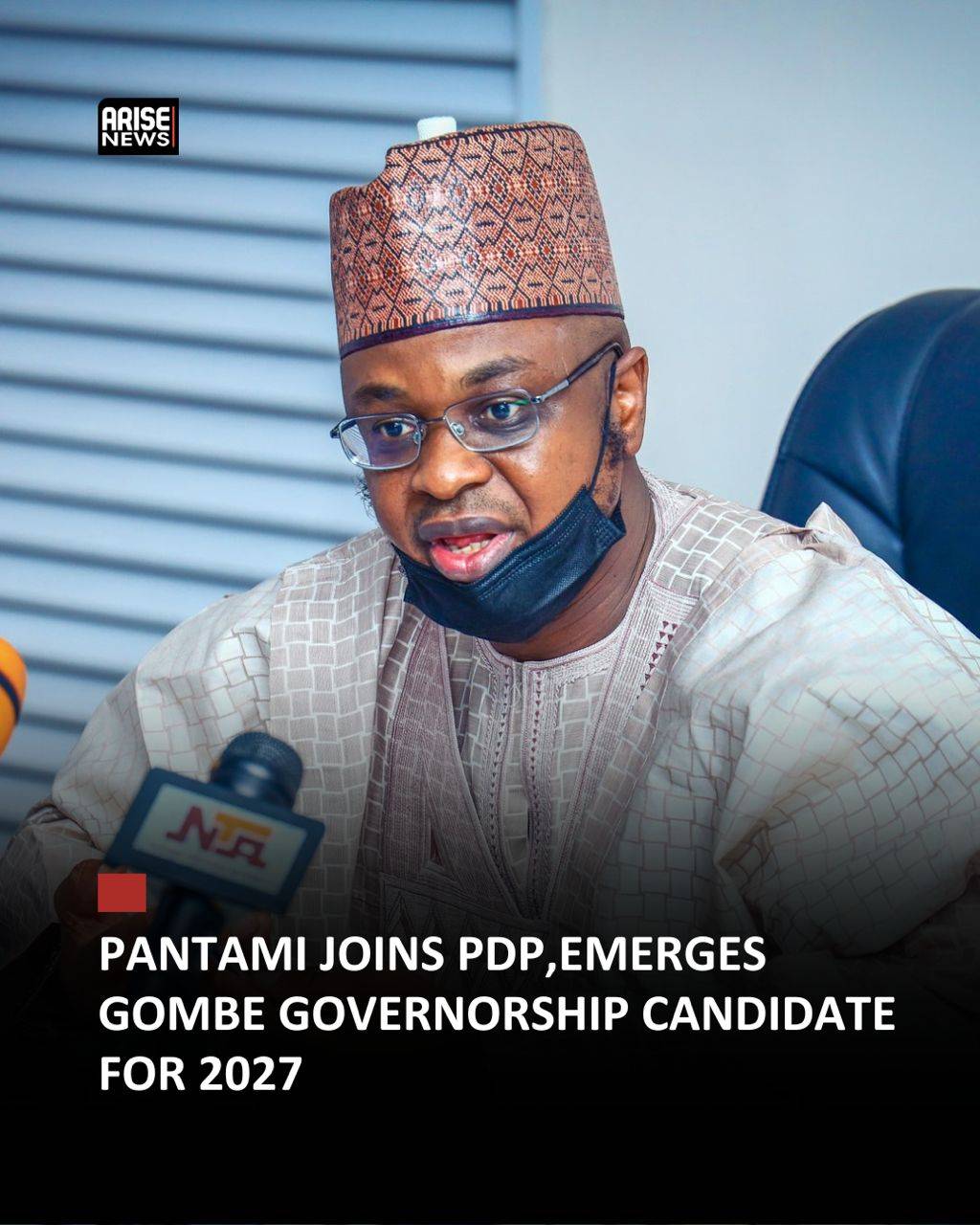 PANTAMI JOINS PDP, EMERGES GOMBE GOVERNORSHIP CANDIDATE FOR 2027
A significant development has emer...