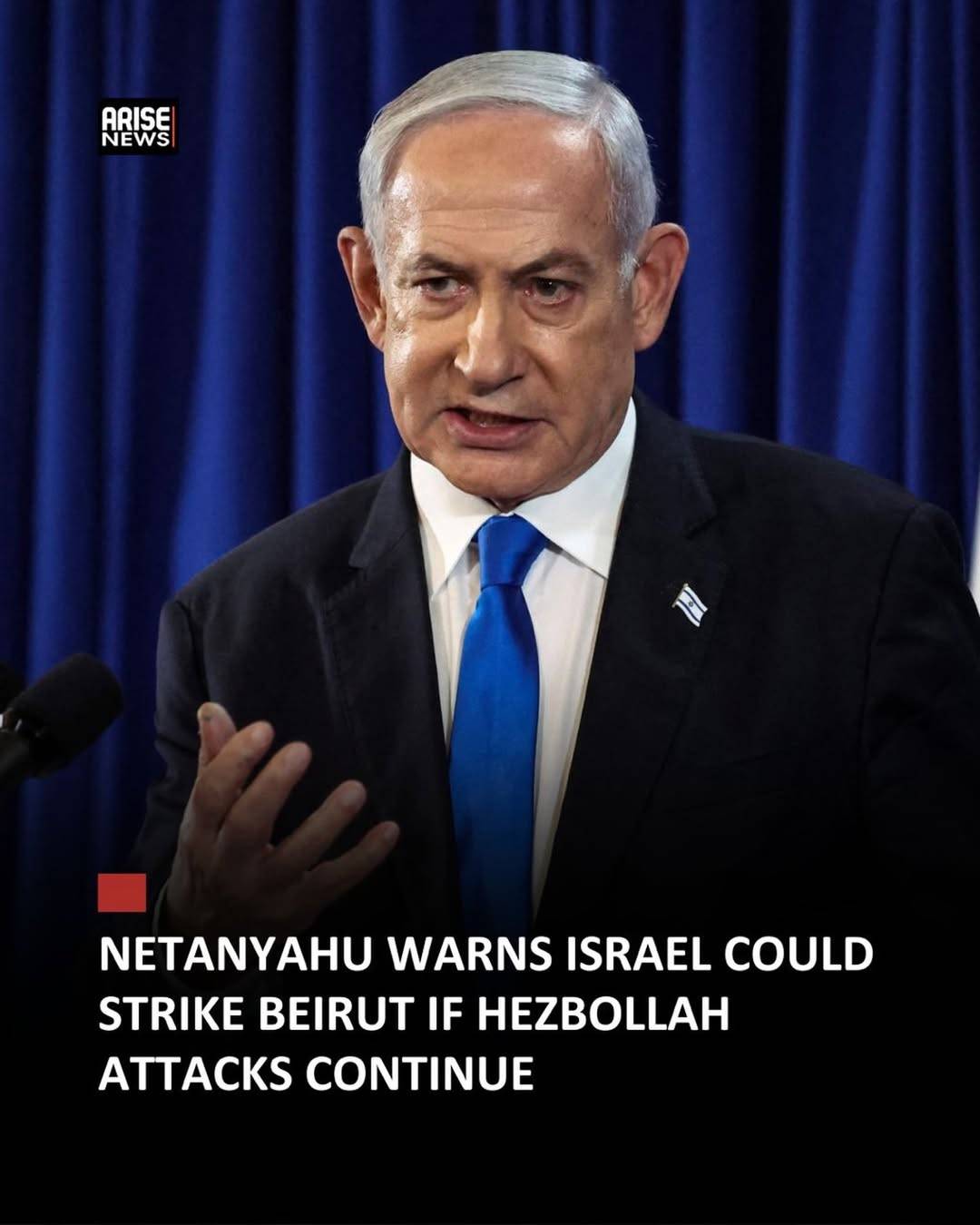 Israeli Prime Minister Benjamin Netanyahu has issued a stark warning that Israel could target locati...