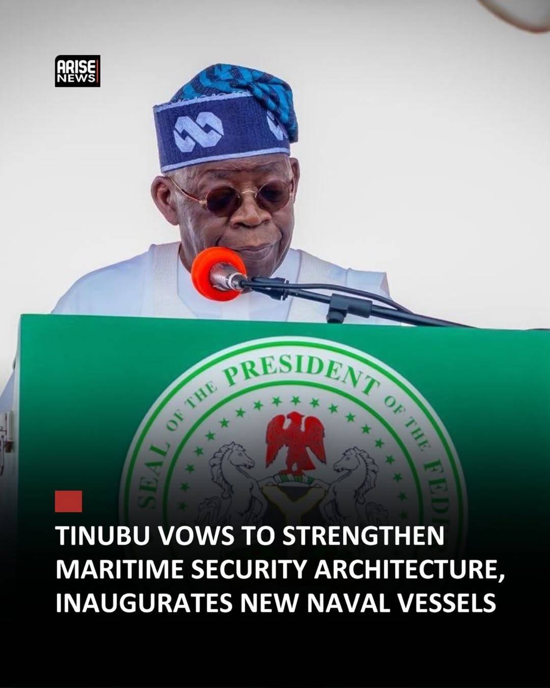 President Bola Tinubu has reinforced Nigeria’s maritime security agenda with the commissioning of th...