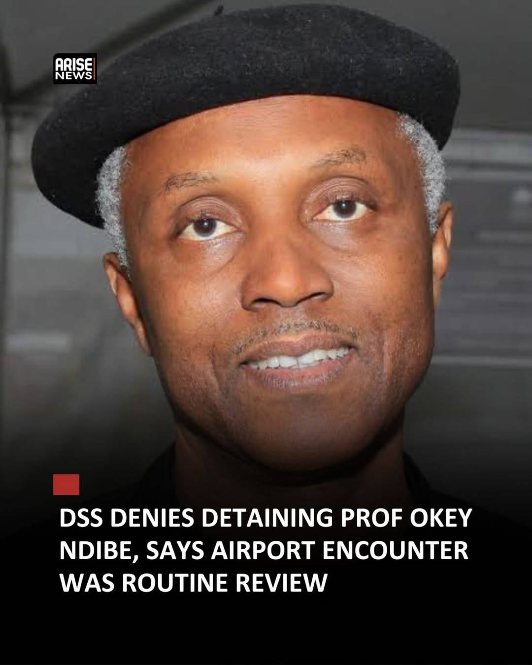 The DSS says Prof. Okey Ndibe was not arrested or detained at Lagos airport, describing the encounte...