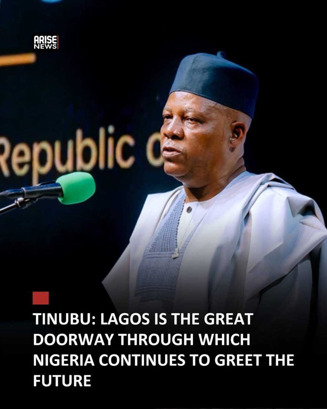 President Bola Tinubu has projected Lagos as the driving force behind Africa’s economic future, desc...