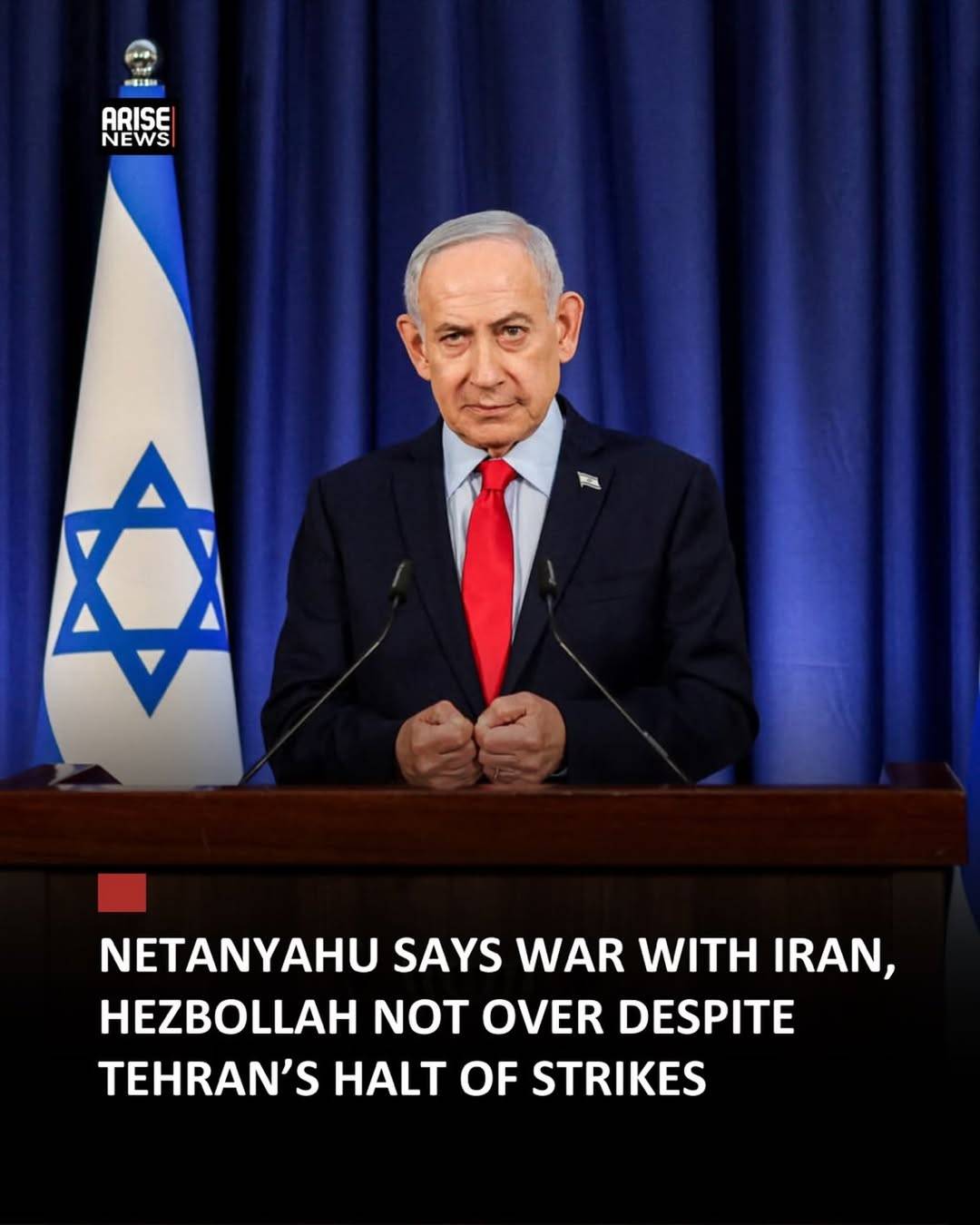 Iran has suspended its attacks on Israel but warned that military action could resume if Israeli for...