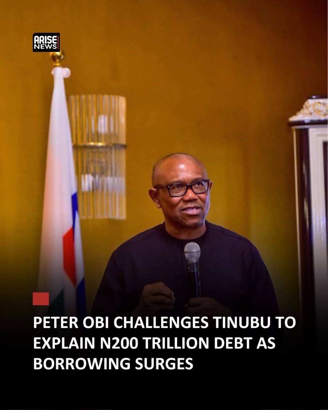 Labour Party presidential candidate in the 2023 election and 2027 NDC presidential hopeful, Peter Ob...