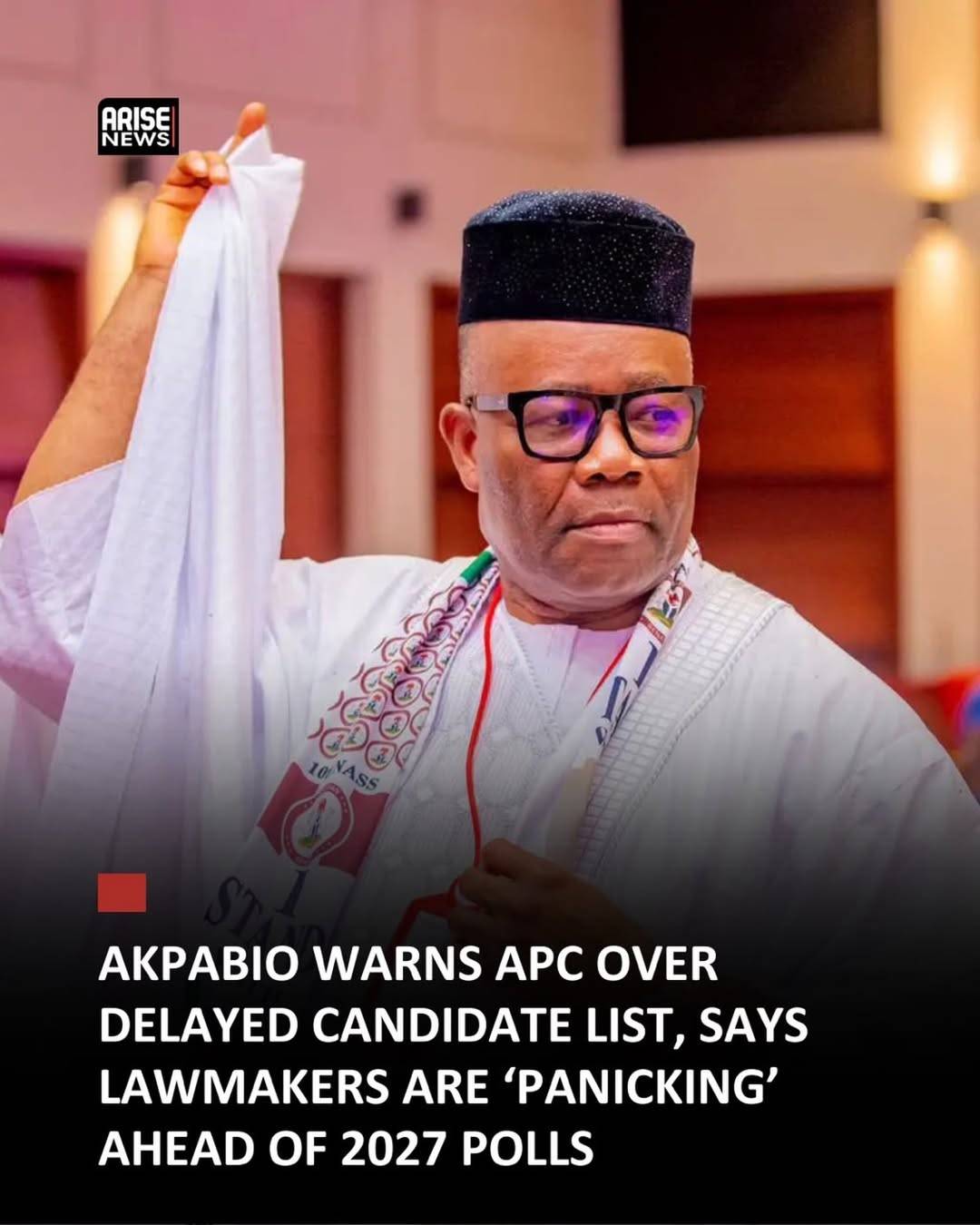 Senate President Godswill Akpabio has appealed to the All Progressives Congress (APC) leadership to...