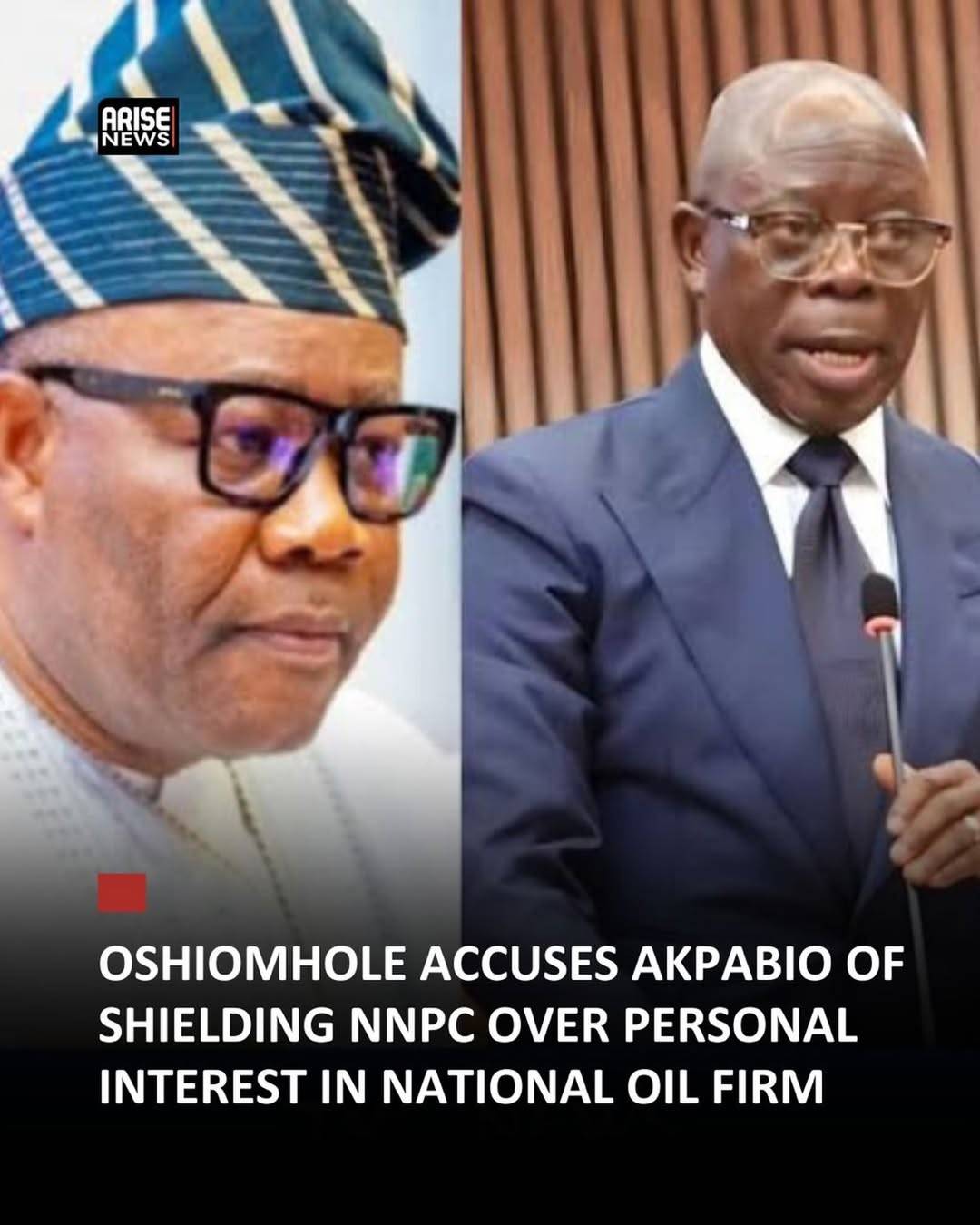 The simmering feud between Senate President Godswill Akpabio and Senator Adams Oshiomhole has intens...