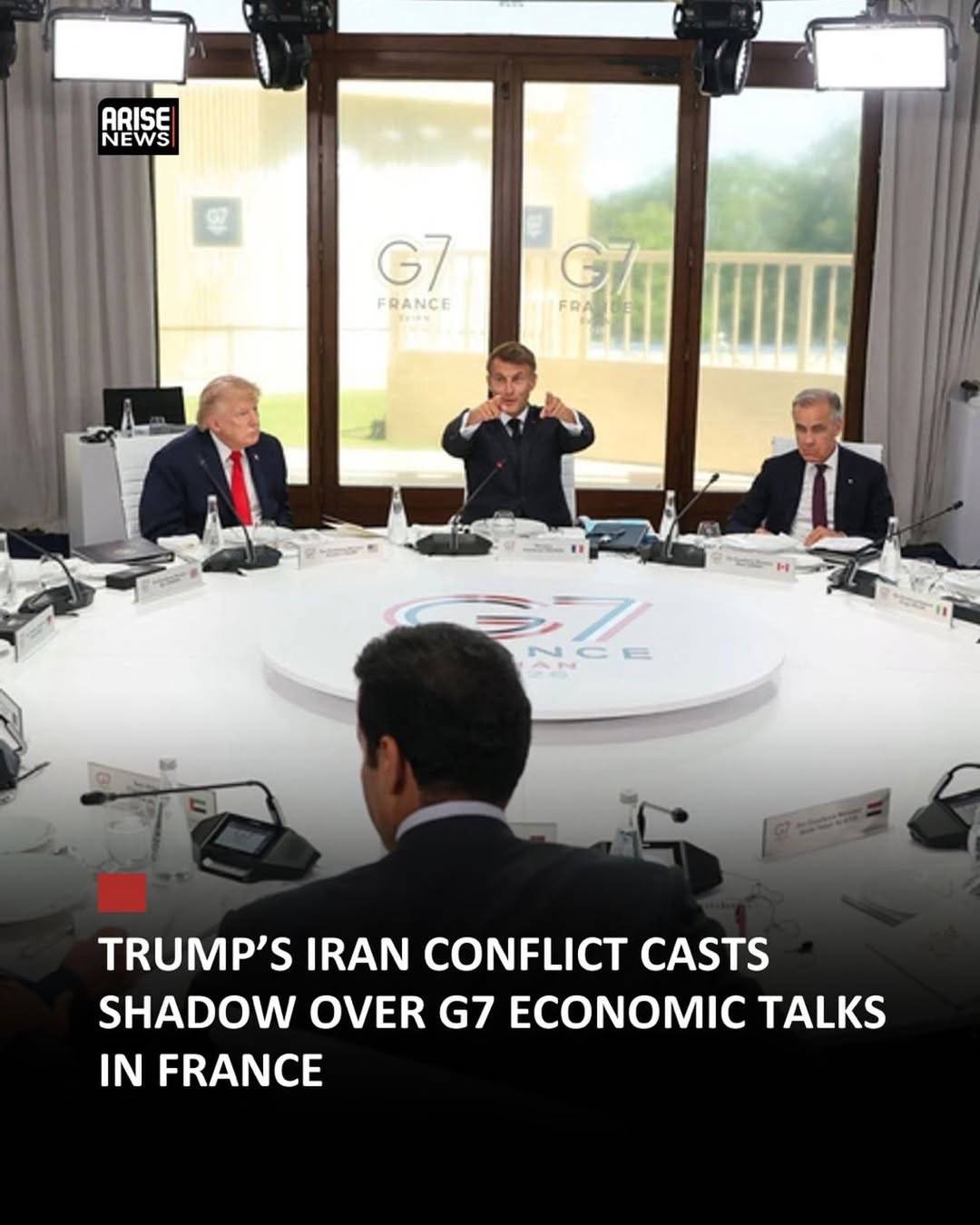 G7 leaders are meeting in France against a backdrop of mounting economic concerns following the rece...