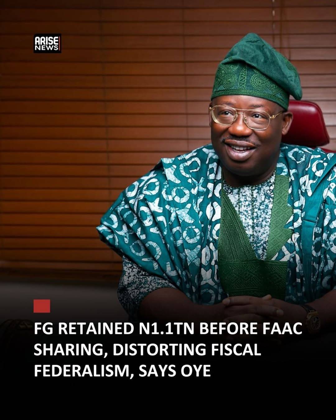 Chairman of the Alliance for Economic Research and Ethics (AERE), Dele Oye, has accused the federal...