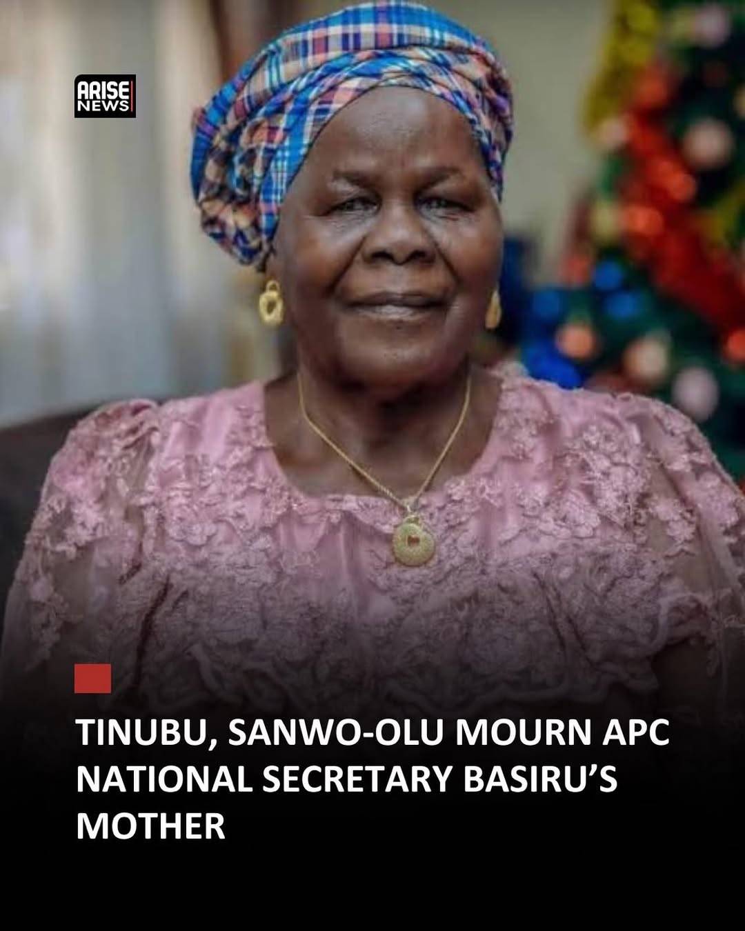 President Bola Tinubu and Lagos State Governor Babajide Sanwo-Olu have expressed condolences to APC...