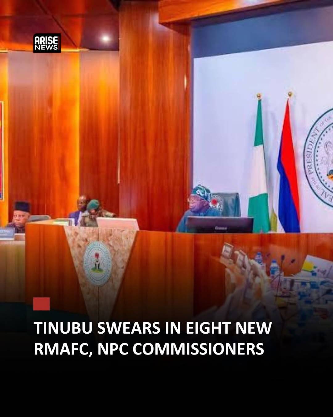 President Bola Tinubu has inaugurated eight federal commissioners for the Revenue Mobilisation, Allo...