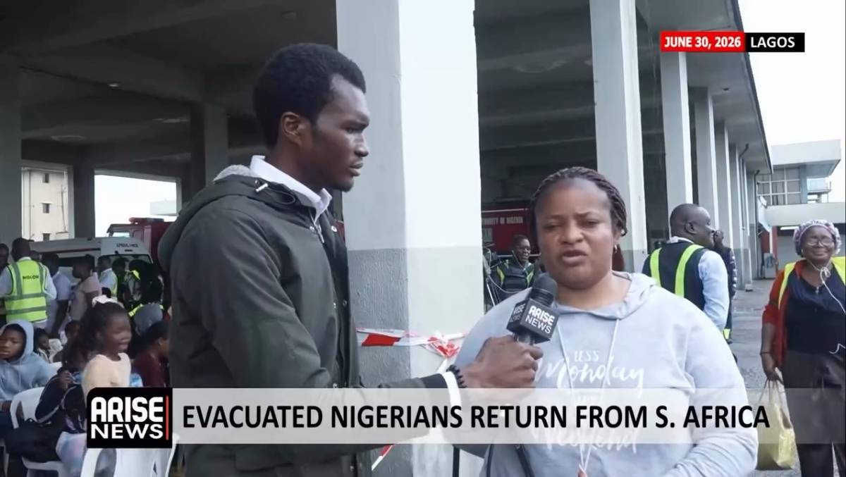 “I am very happy to return to Nigeria. No place like home. I decided to come back because of my life...