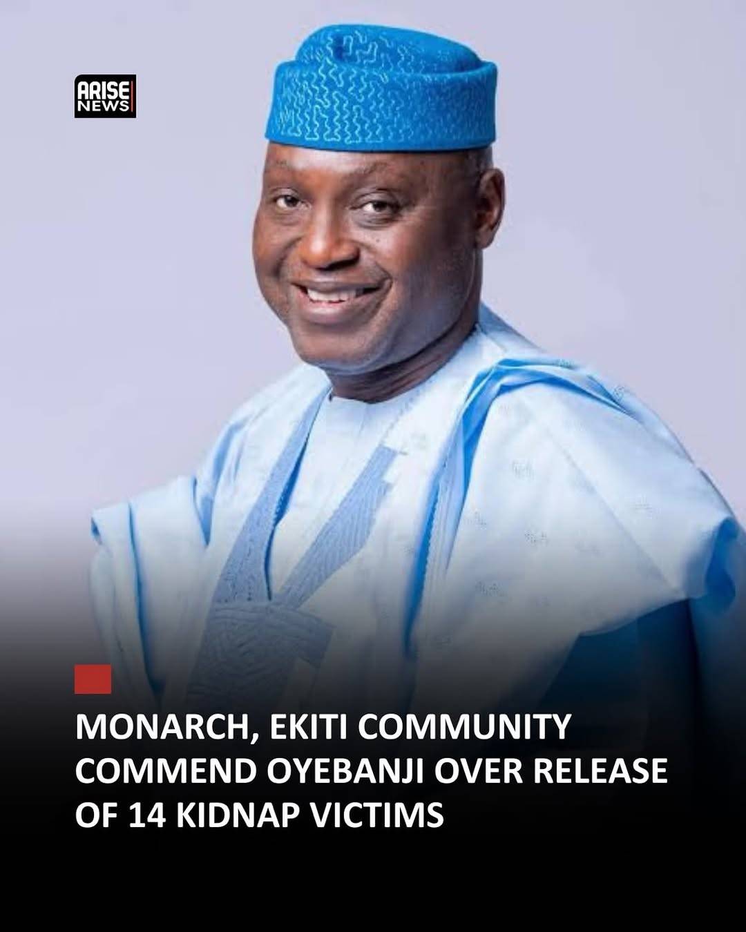 Relief swept through Ekiti as 14 worshippers abducted during a church crusade in Eda Oniyo regained...
