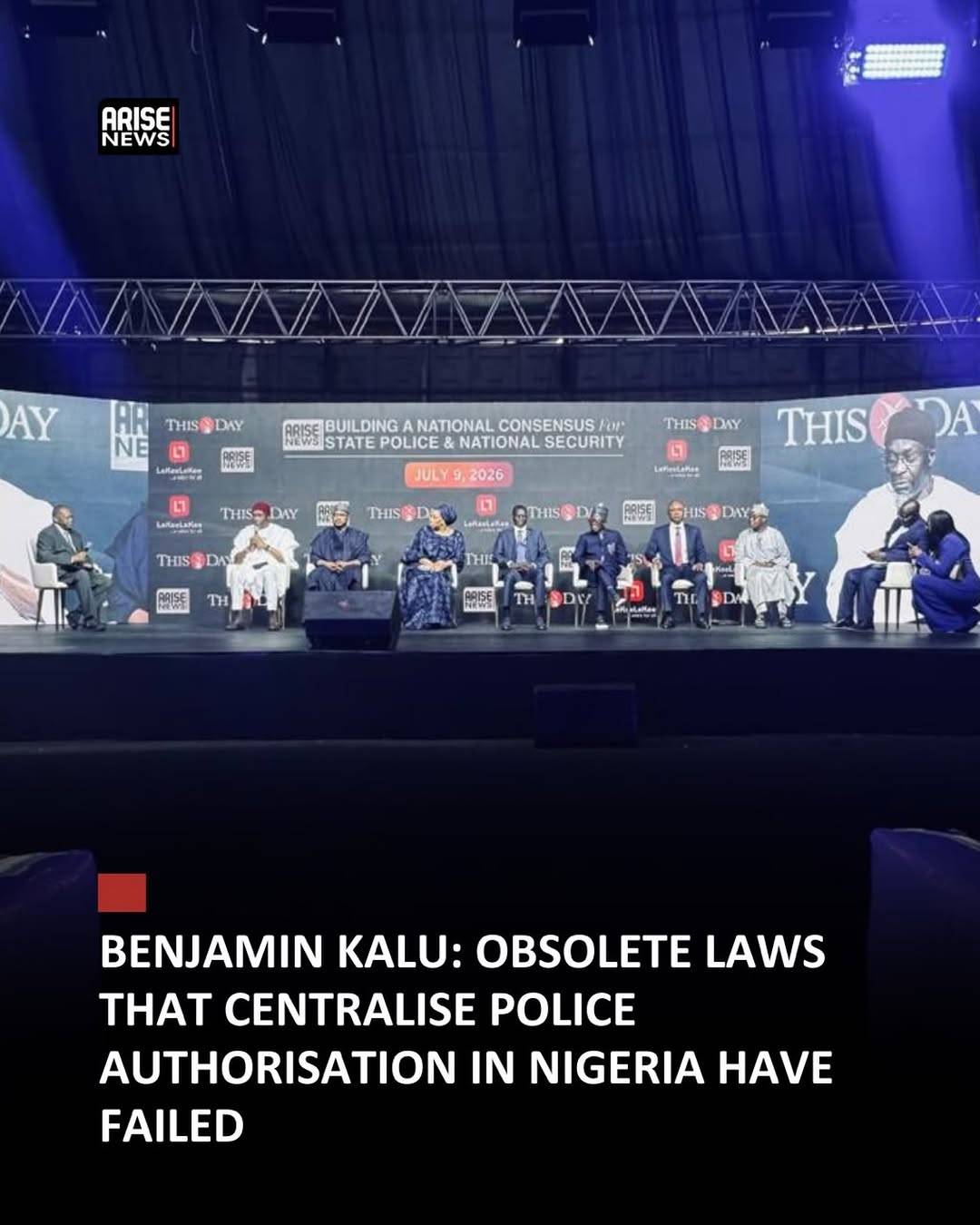 Deputy Speaker of the House of Representatives, Benjamin Kalu, has defended the push for state polic...