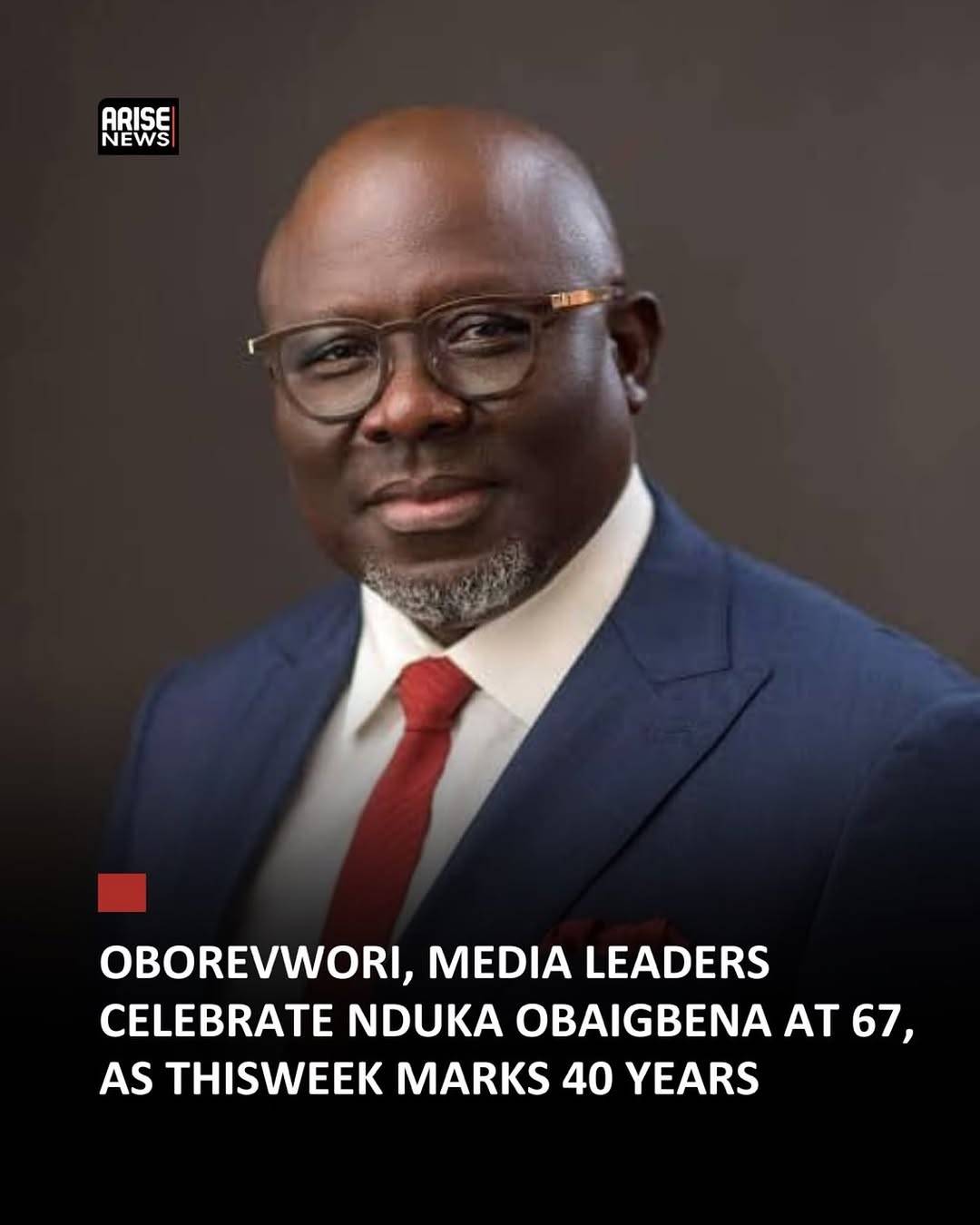 Delta State Governor Sheriff Oborevwori, media veterans and prominent Nigerians have celebrated Prin...