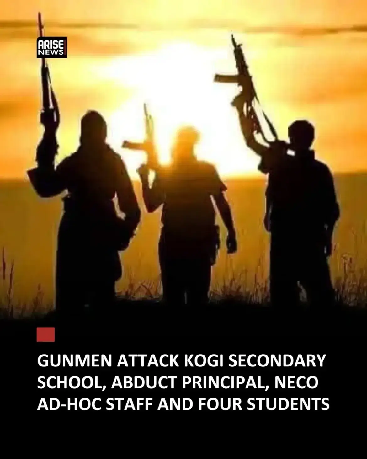 Gunmen Attack Kogi Secondary School, Abduct Principal, NECO Ad-hoc Staff and Four Students
Gunmen s...