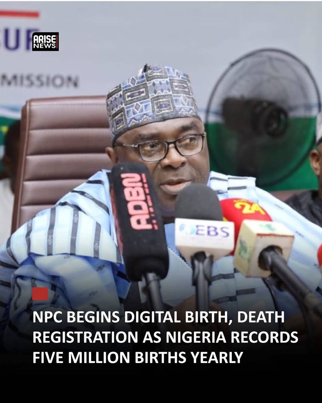 Nigeria has officially launched a nationwide digital birth and death registration system as the Nati...