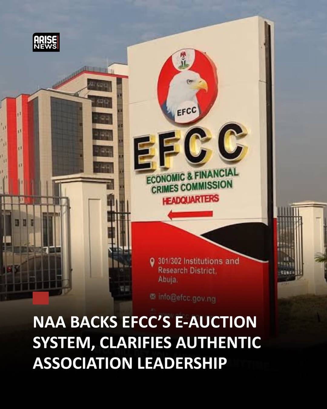 The Nigerian Auctioneers Association (NAA) has endorsed the EFCC’s digitised E-Auction platform, des...