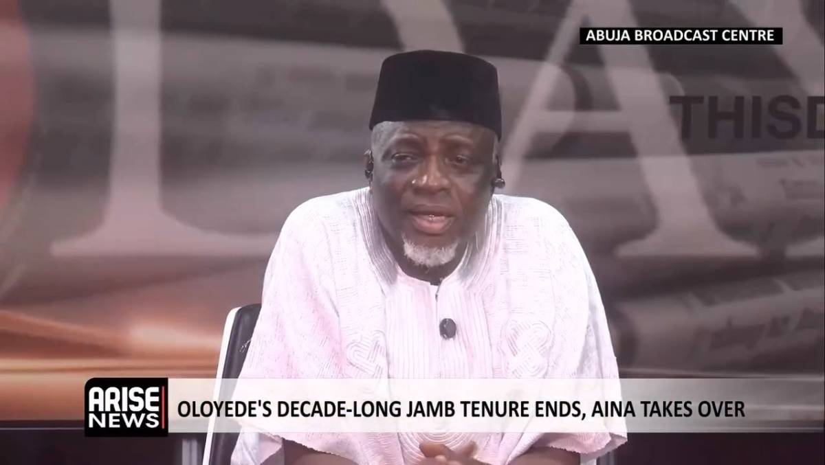 Prof. Aina Is In A Better Position To Maximize The Use Of Technology In JAMB — Oloyede
He is a reno...