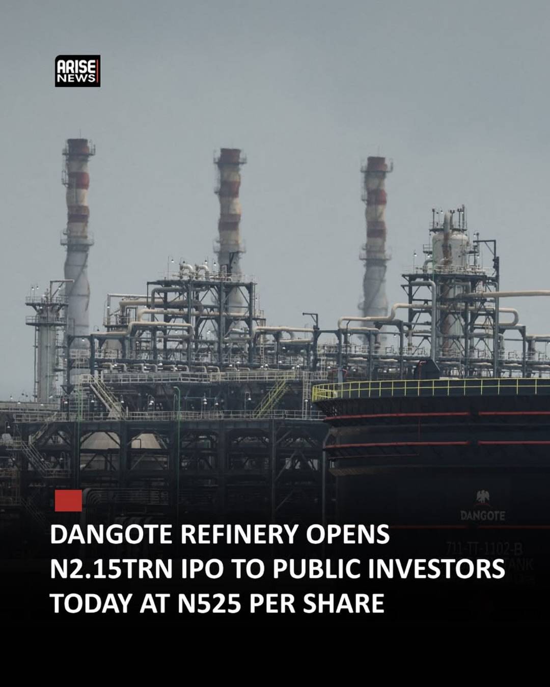 Dangote Petroleum Refinery has commenced its highly anticipated Initial Public Offering (IPO), offer...