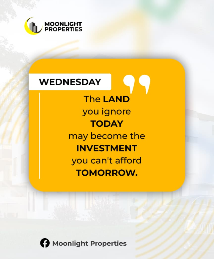 Good morning and Happy Wednesday everyone.
Do well to secure your investments with us at Moonlight P...