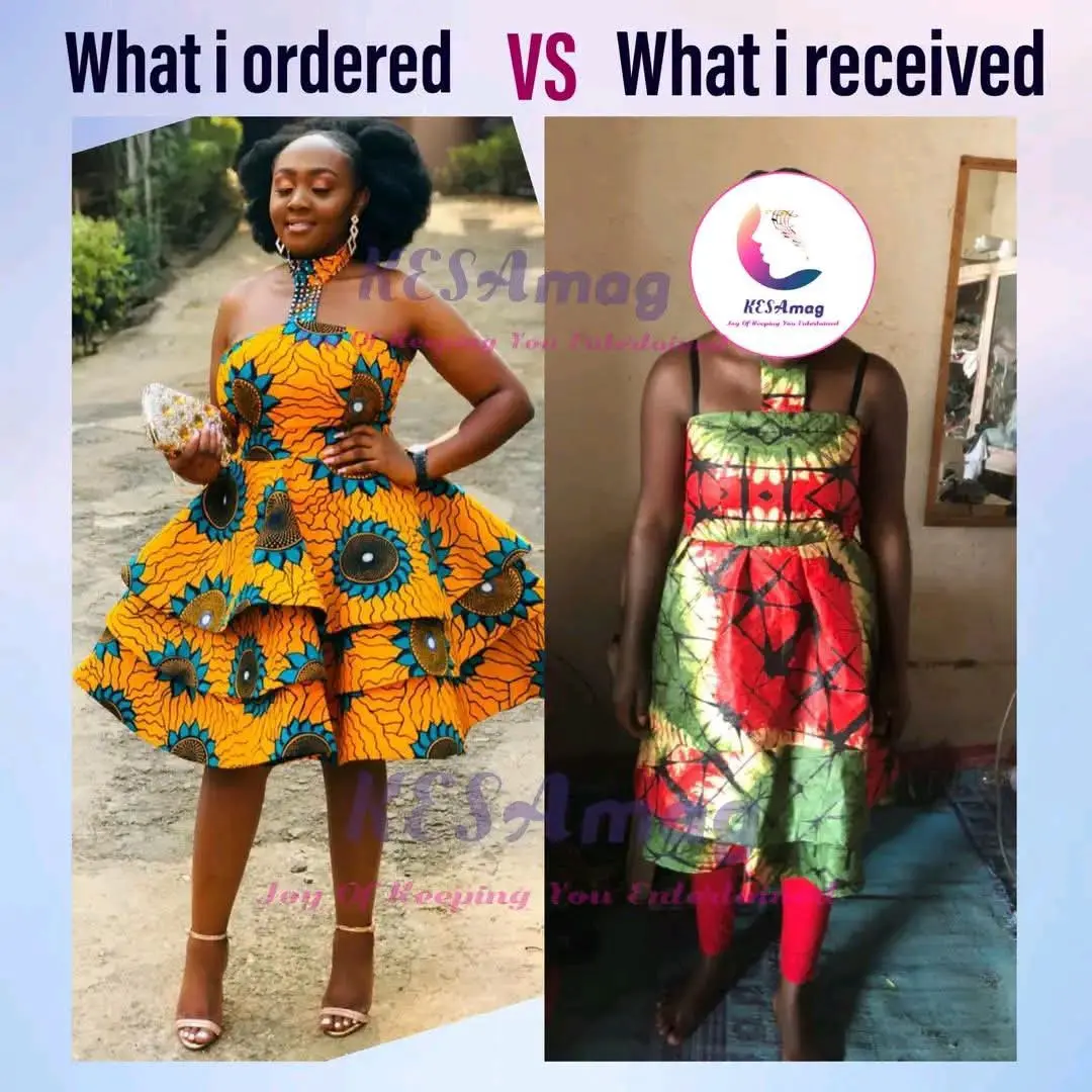 What i ordered vs what I got 😂
