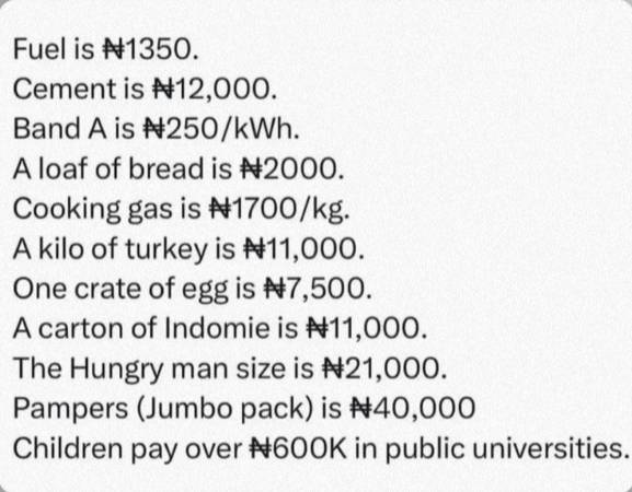 COME 2027, Vote with your HEAD and not for your STOMACH...
VOTE for you and your children's FUTURE...