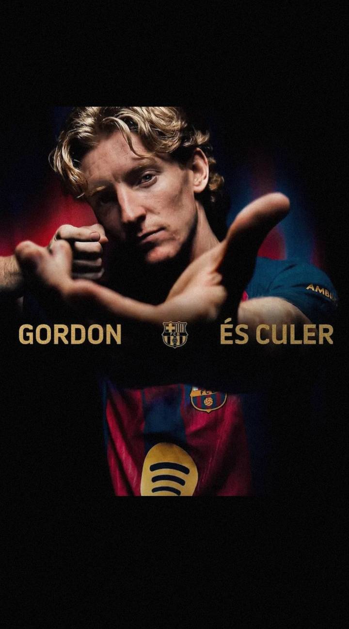 Visca Barca....... Welcome to Barcelona Gordon...