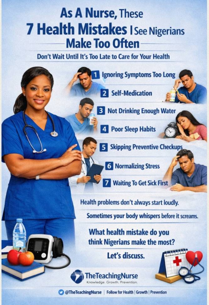 Country hard sha..... But still prioritise your Health and Well-being.
Check yourself now...so that...