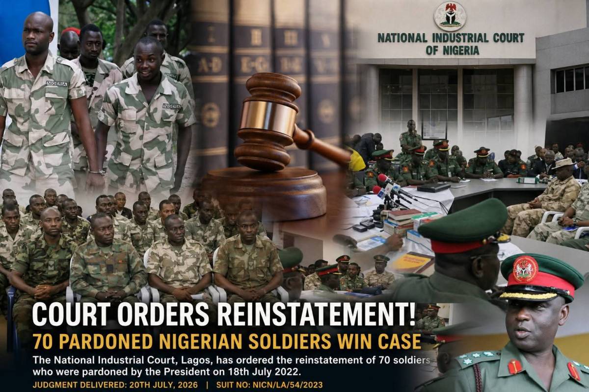 https://corenewsnetwork.ng/national-industrial-court-orders-reinstatement-of-70-pardoned-nigerian-so...