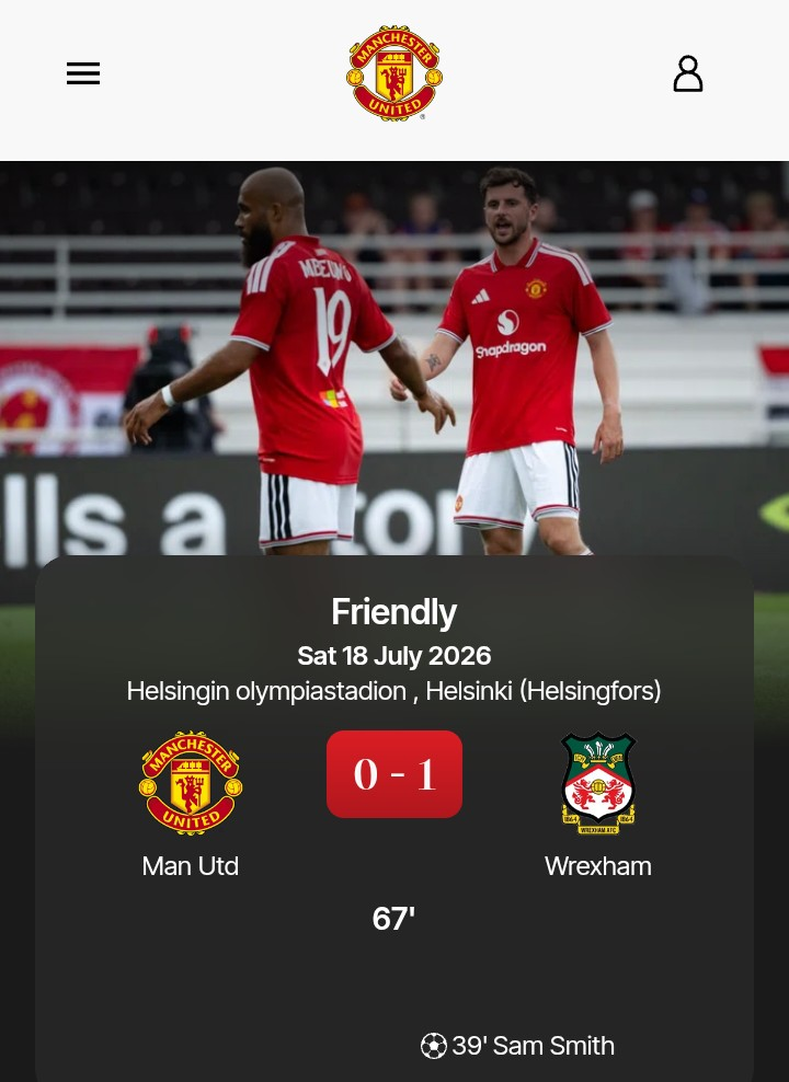 We approaching the 70th minutes, still 0-1 , in favor of wrexham United