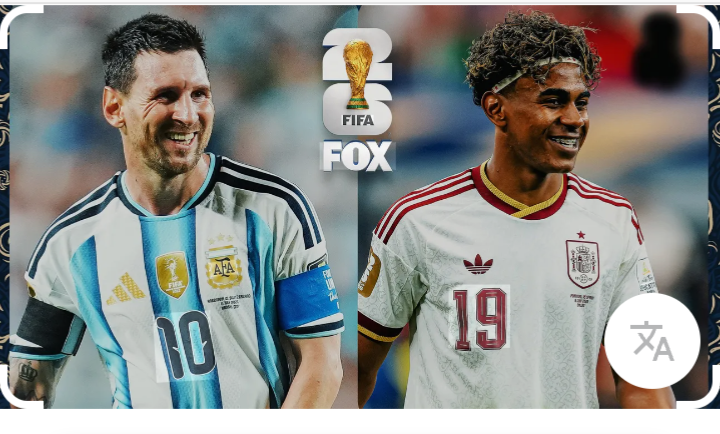 The 2026 FIFA World Cup final between Spain and Argentina is the first-ever title match between a re...