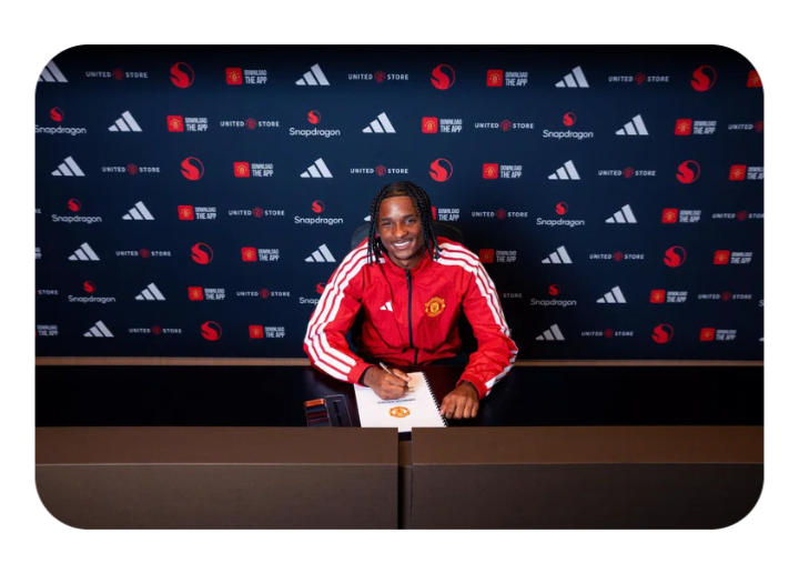 Manchester United have agreed the signing of exciting young winger Tynan Thompson, subject to regist...