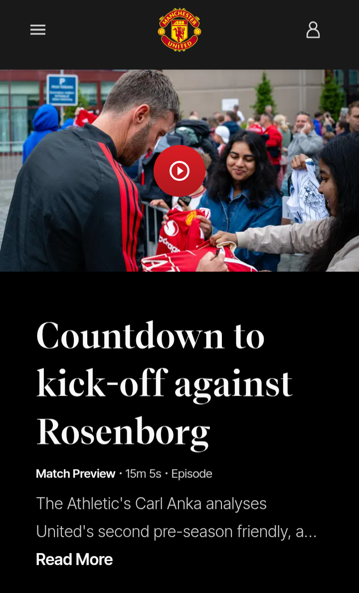 Manchester United preseason game two update:
Game starts in few minutes. Stay glued for updates as t...