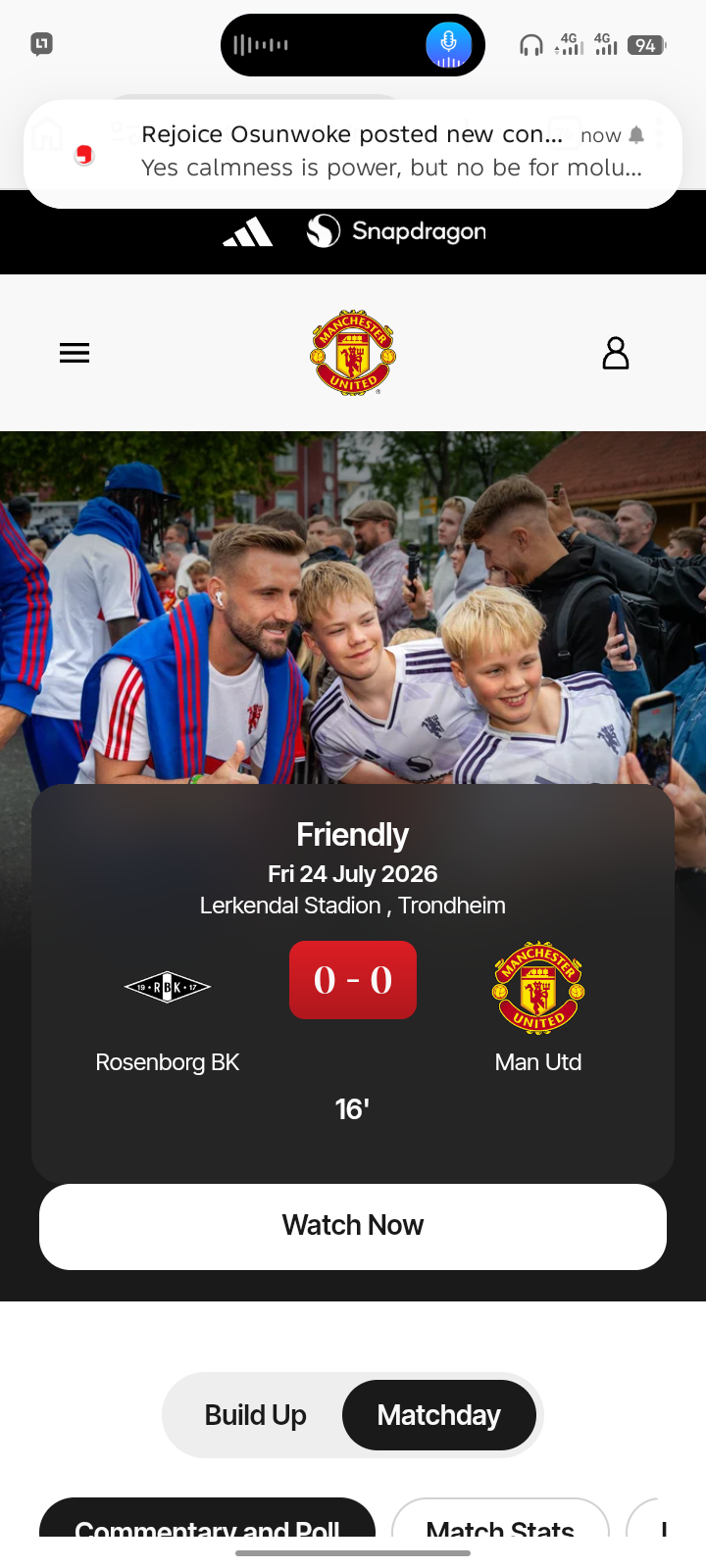 Still goaless after More than 16 minutes played. Hopefully the goals will come in soon