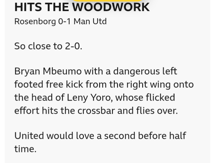 Close to getting the second goal